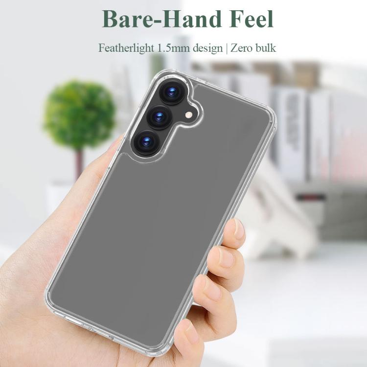 For Galaxy S24+ 5G LeReach TOC Clear Series Dual-Composite Armor TPU + Acrylic Shockproof Phone Case