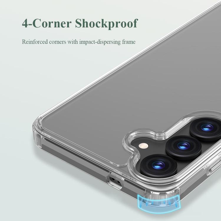 For Galaxy S24+ 5G LeReach TOC Clear Series Dual-Composite Armor TPU + Acrylic Shockproof Phone Case