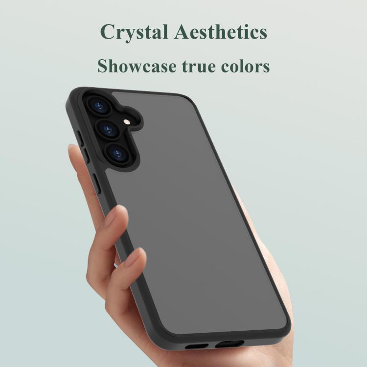 For Galaxy S25 FE 5G LeReach TOC Clear Series Dual-Composite Armor TPU + Acrylic Shockproof Phone Case