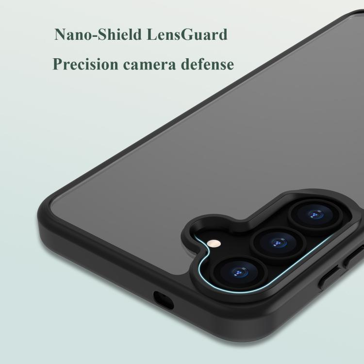 For Galaxy S25 FE 5G LeReach TOC Clear Series Dual-Composite Armor TPU + Acrylic Shockproof Phone Case