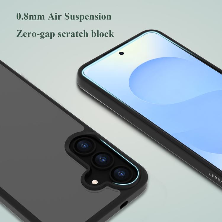 For Galaxy S25 FE 5G LeReach TOC Clear Series Dual-Composite Armor TPU + Acrylic Shockproof Phone Case