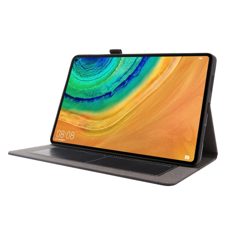 For Huawei Honor V6 / MatePad 10.4 inch Crazy Horse Texture Horizontal Flip Leather Case with 2-folding Holder & Card Slot