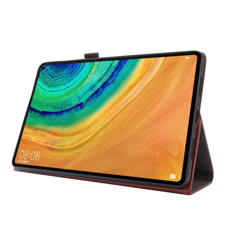 For Huawei Honor V6 / MatePad 10.4 inch Crazy Horse Texture Horizontal Flip Leather Case with 2-folding Holder & Card Slot