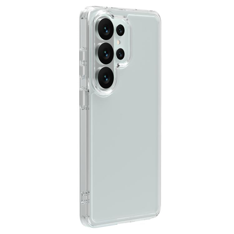 For Galaxy S26 Ultra 5G LeReach TOC Clear Series Dual-Composite Armor TPU + Acrylic Shockproof Phone Case - Transparent
