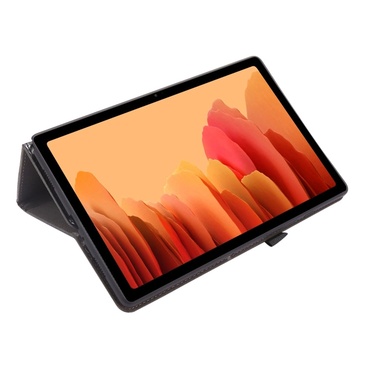 For Samsung Galaxy Tab A7 (2020) Crazy Horse Texture Horizontal Flip Leather Case with 2-folding Holder & Card Slot