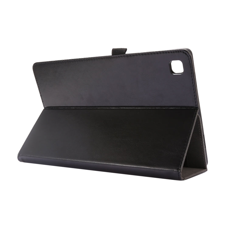 For Samsung Galaxy Tab A7 (2020) Crazy Horse Texture Horizontal Flip Leather Case with 2-folding Holder & Card Slot