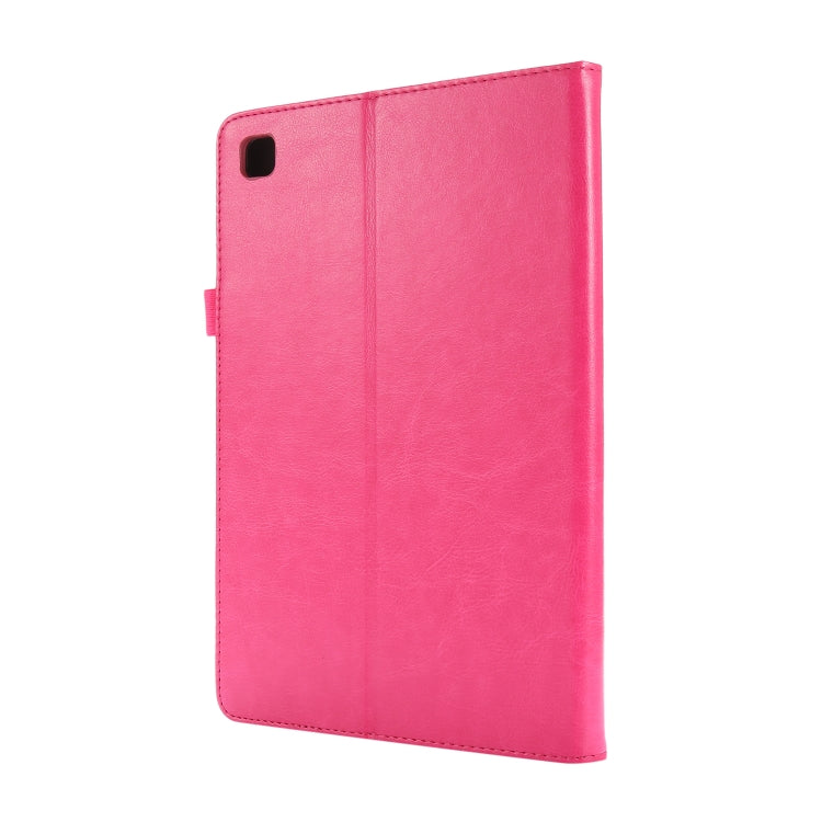 For Samsung Galaxy Tab A7 (2020) Crazy Horse Texture Horizontal Flip Leather Case with 2-folding Holder & Card Slot