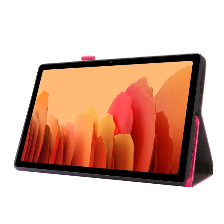 For Samsung Galaxy Tab A7 (2020) Crazy Horse Texture Horizontal Flip Leather Case with 2-folding Holder & Card Slot