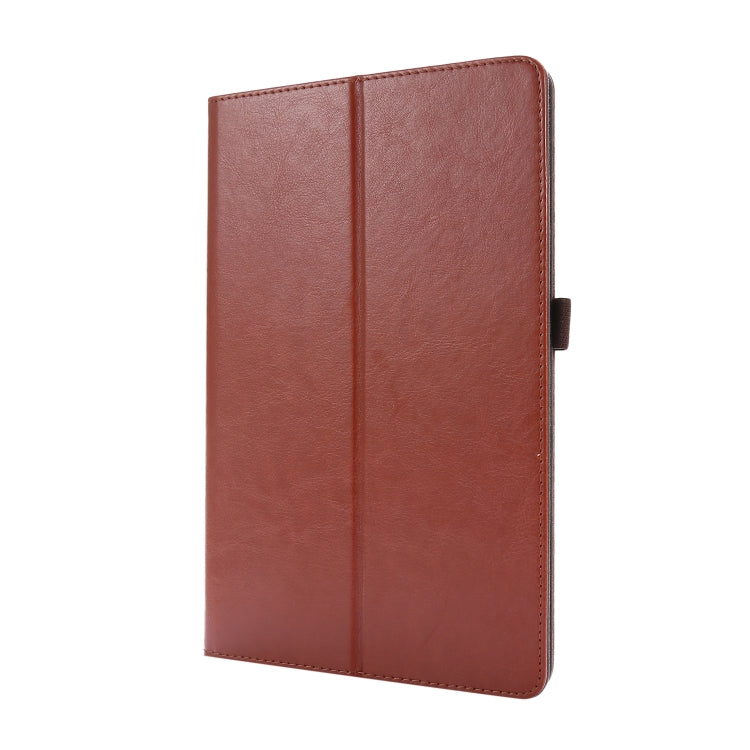 For Samsung Galaxy Tab A7 (2020) Crazy Horse Texture Horizontal Flip Leather Case with 2-folding Holder & Card Slot