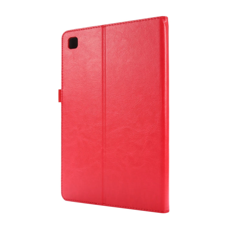 For Samsung Galaxy Tab A7 (2020) Crazy Horse Texture Horizontal Flip Leather Case with 2-folding Holder & Card Slot