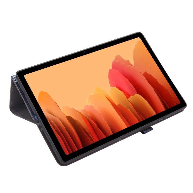 For Samsung Galaxy Tab A7 (2020) Crazy Horse Texture Horizontal Flip Leather Case with 2-folding Holder & Card Slot