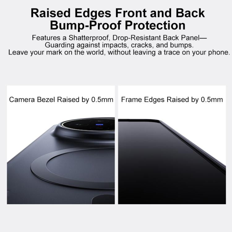 For vivo X300s Boundless Transparent Series Skin Feel Frosted Clear Magnetic Phone Case