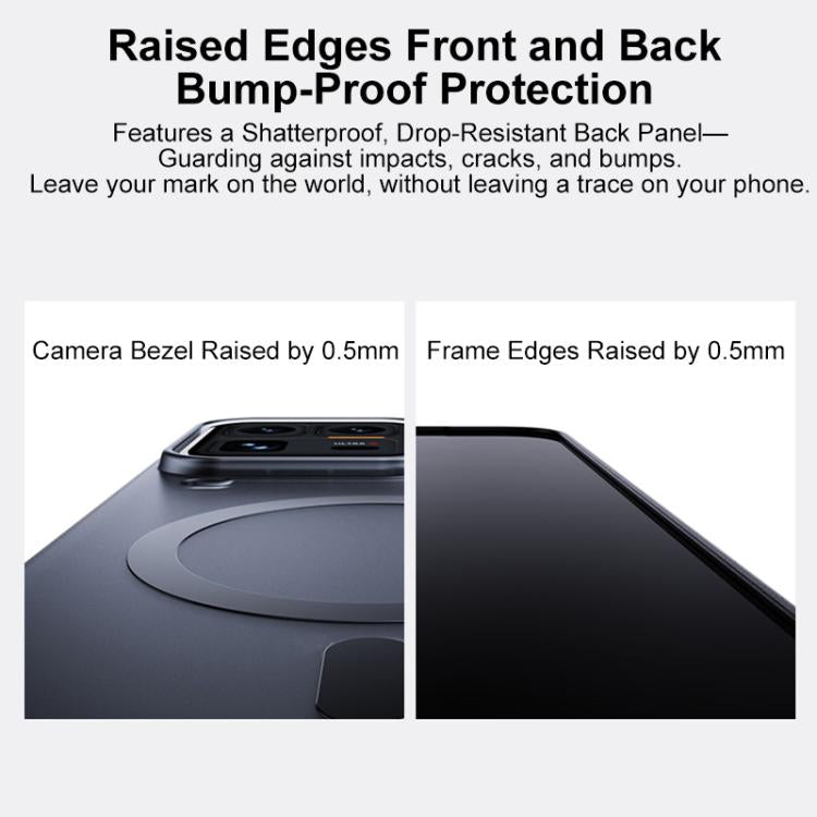 For vivo iQOO 15 Ultra 5G Boundless Transparent Series Skin Feel Frosted Clear Magnetic Phone Case
