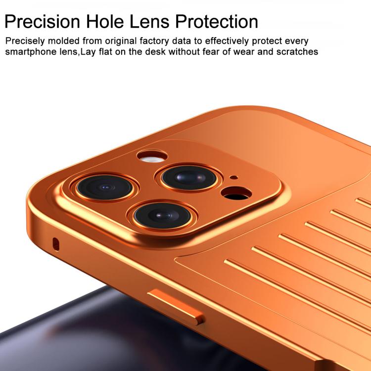 For iPhone 16 Pro Max Suitcase Texture Magnetic King Series Aluminum Alloy Phone Case with Tempered Glass Film