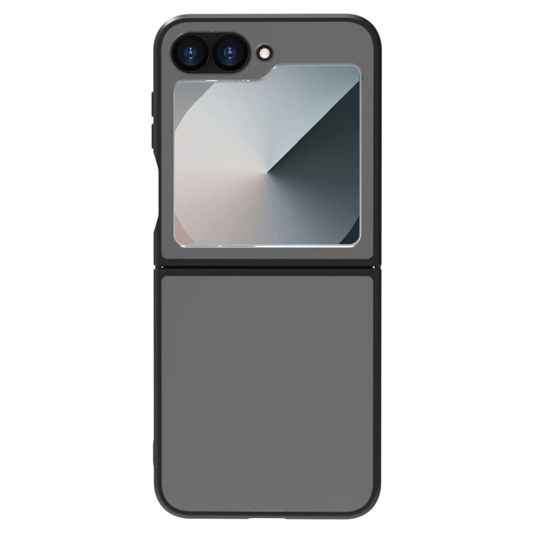 For Galaxy Z Flip6 / Flip7 FE LeReach TOC Clear Series Dual-Composite Armor TPU + Acrylic Shockproof Phone Case