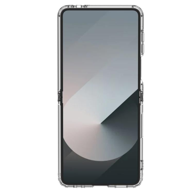 For Galaxy Z Flip7 5G LeReach TOC Clear Series Dual-Composite Armor TPU + Acrylic Shockproof Phone Case