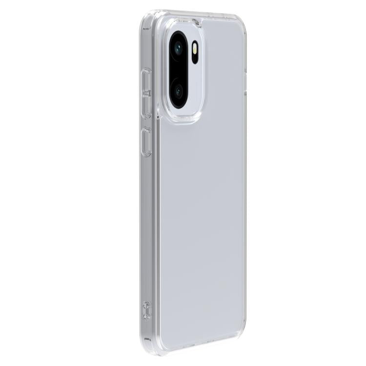 For OnePlus Ace 6/Ace 6T/15R LeReach TOC Clear Series Dual-Composite Armor TPU + Acrylic Shockproof Phone Case - Transparent