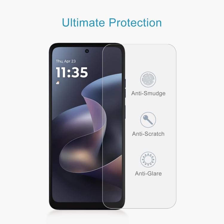 For Motorola Edge 5G 2026 50pcs 0.18mm High Aluminum Tempered Glass Film, Support Fingerprint Unlocking