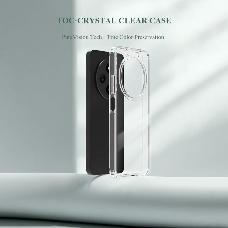 For Redmi 14C 4G LeReach TOC Clear Series Dual-Composite Armor TPU + Acrylic Shockproof Phone Case