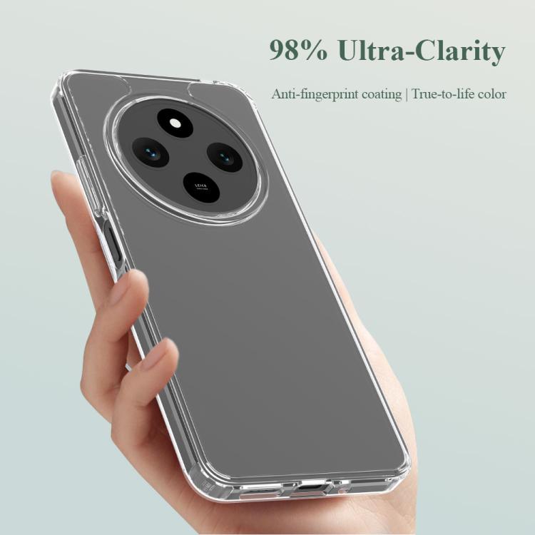 For Redmi 14C 4G LeReach TOC Clear Series Dual-Composite Armor TPU + Acrylic Shockproof Phone Case