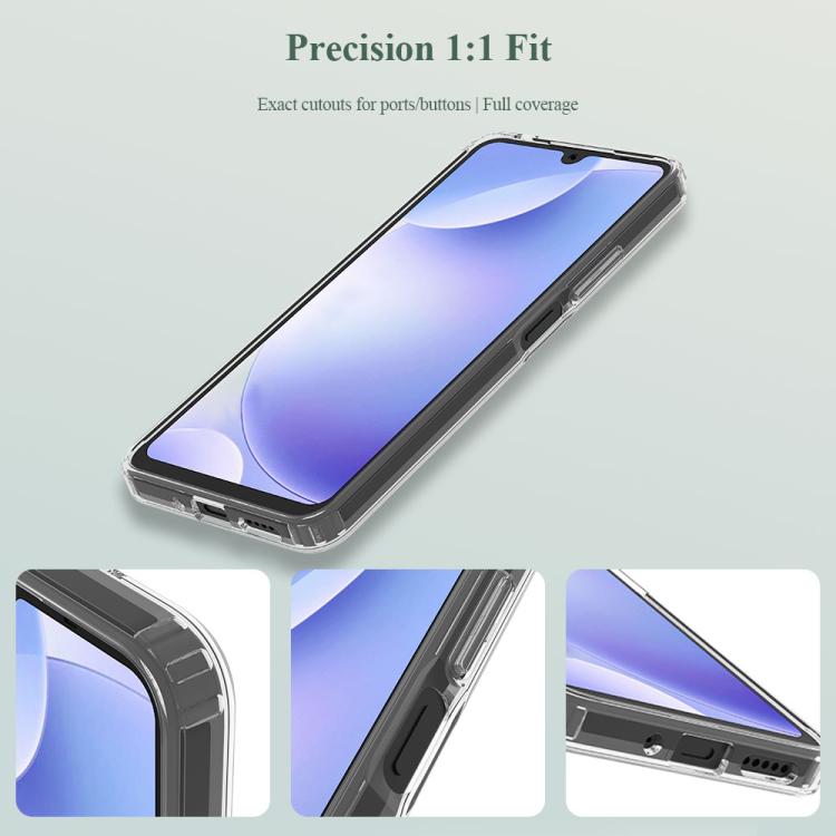 For Redmi 14C 4G LeReach TOC Clear Series Dual-Composite Armor TPU + Acrylic Shockproof Phone Case