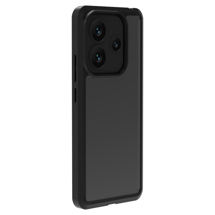 For Redmi Note 14 5G LeReach TOC Clear Series Dual-Composite Armor TPU + Acrylic Shockproof Phone Case