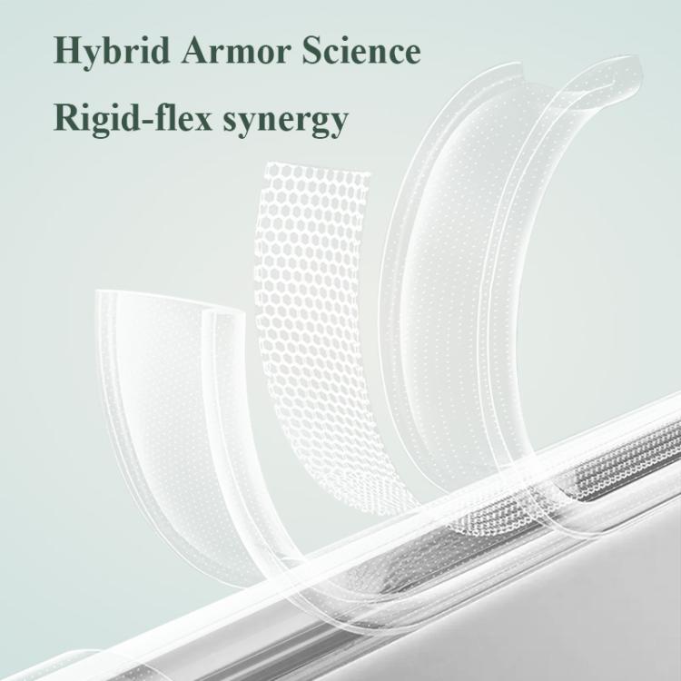 For Redmi Note 14 5G LeReach TOC Clear Series Dual-Composite Armor TPU + Acrylic Shockproof Phone Case