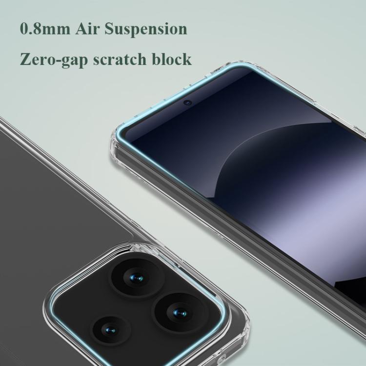 For Redmi Note 14 5G LeReach TOC Clear Series Dual-Composite Armor TPU + Acrylic Shockproof Phone Case