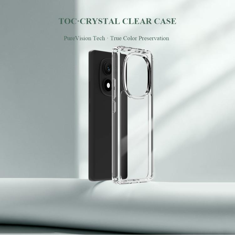 For Redmi Note 14 Pro+ 5G LeReach TOC Clear Series Dual-Composite Armor TPU + Acrylic Shockproof Phone Case