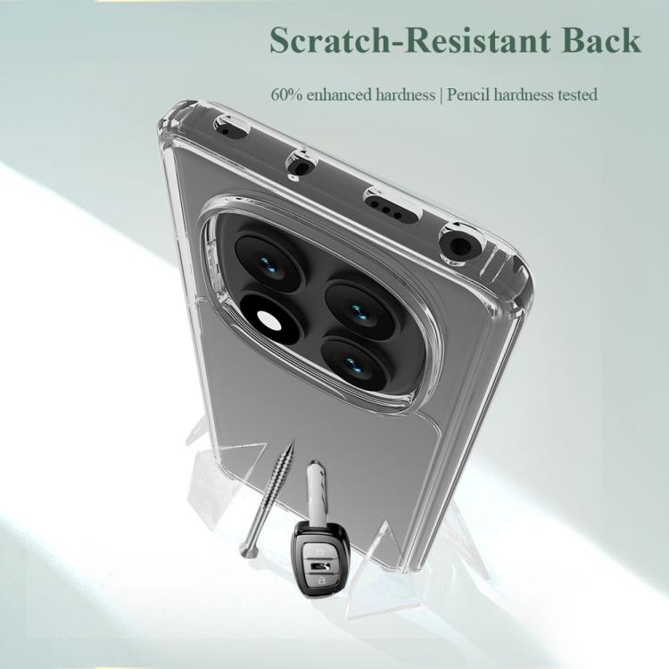 For Redmi Note 14 Pro+ 5G LeReach TOC Clear Series Dual-Composite Armor TPU + Acrylic Shockproof Phone Case