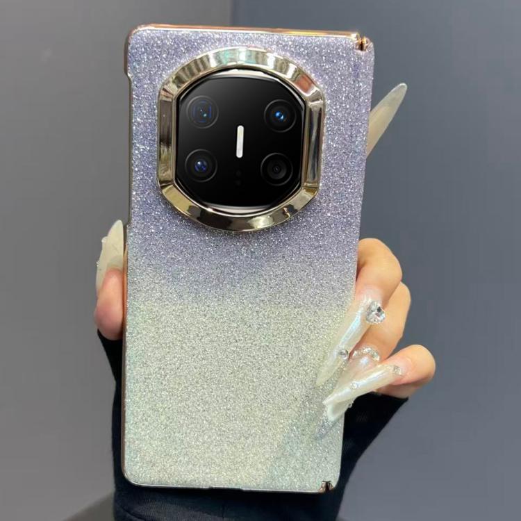 For Huawei Mate X6 Single Axis Gradient Glitter Shockproof Phone Case