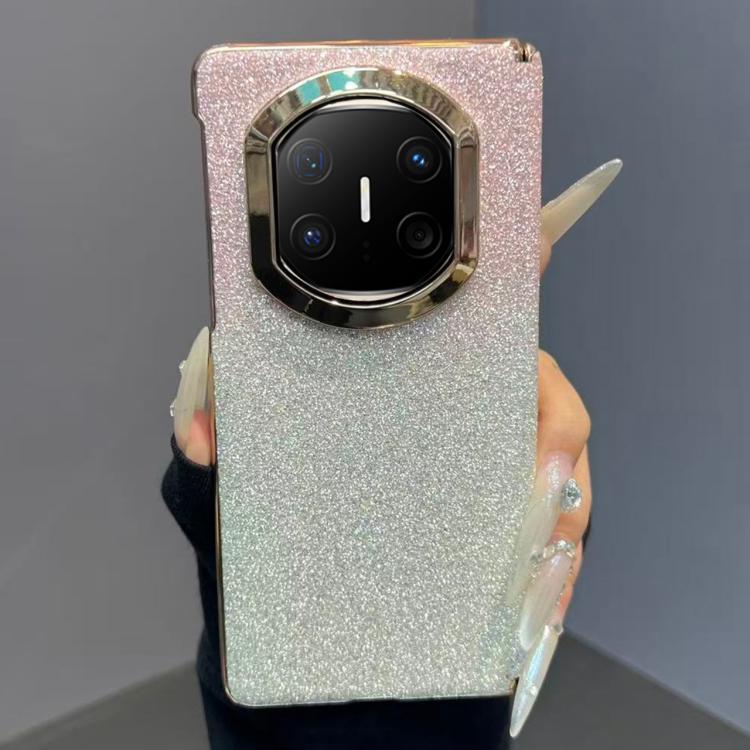 For Huawei Mate X6 Single Axis Gradient Glitter Shockproof Phone Case