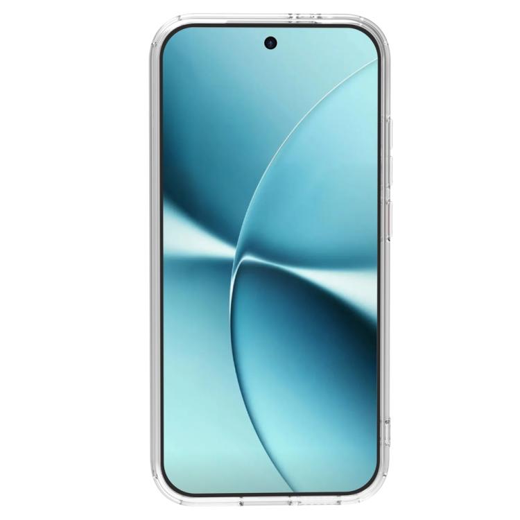 For Redmi Turbo 5 5G LeReach TOC Clear Series Dual-Composite Armor TPU + Acrylic Shockproof Phone Case - Transparent