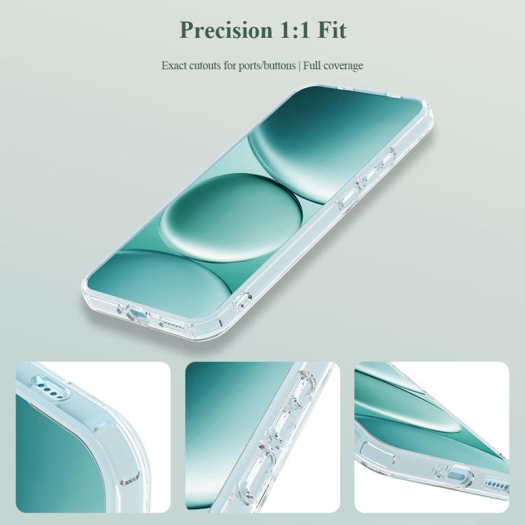 For Redmi Note 15 Pro 4G Global LeReach TOC Clear Series Dual-Composite Armor TPU + Acrylic Shockproof Phone Case - Transparent