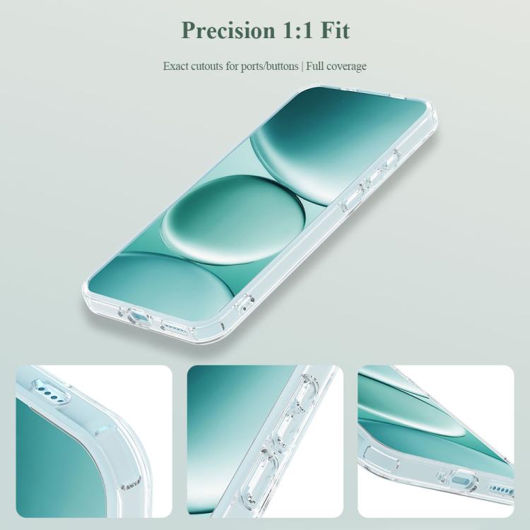 For Redmi Note 15 Pro 5G Global LeReach TOC Clear Series Dual-Composite Armor TPU + Acrylic Shockproof Phone Case - Transparent