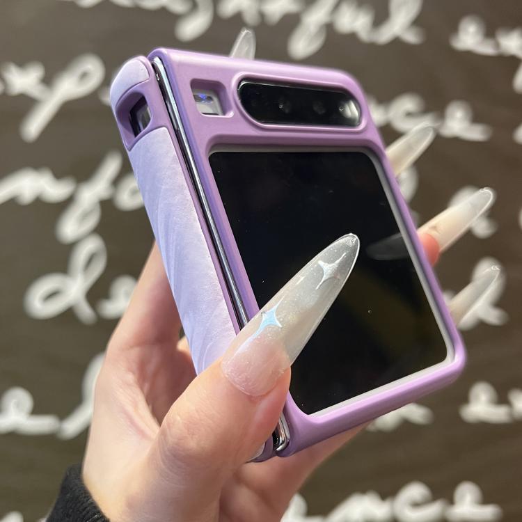 For Huawei Pura X Skin Feel Silk Flow Texture Pattern Shockproof Phone Case