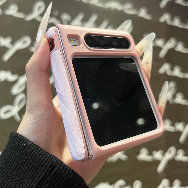For Huawei Pura X Skin Feel Silk Flow Texture Pattern Shockproof Phone Case