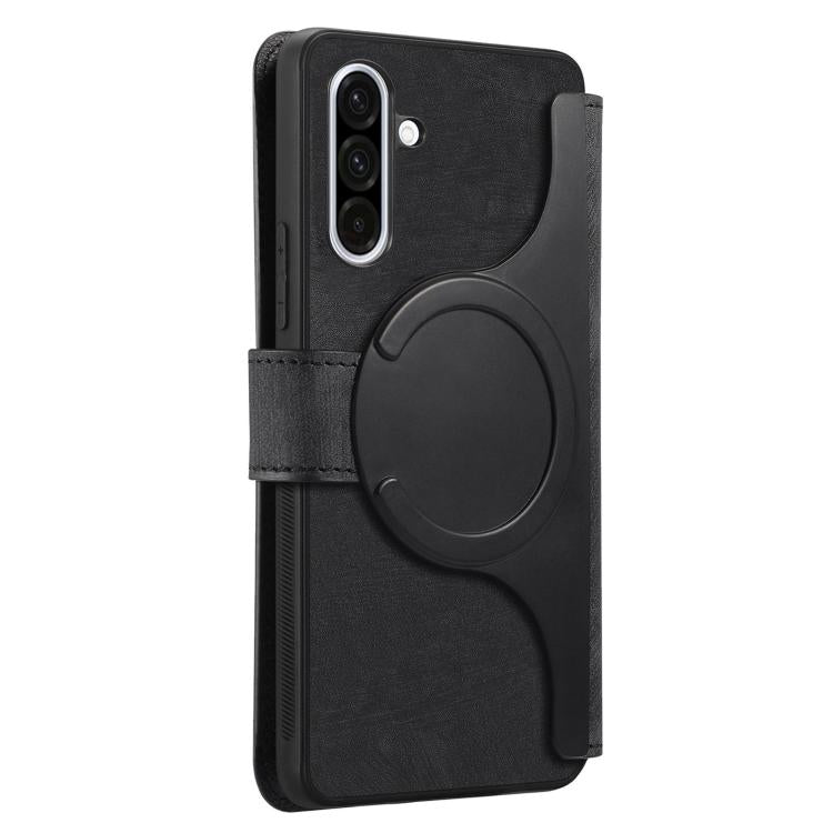 For Galaxy M56 5G CaseNeo MagSafe RFID Anti-theft Retro Leather Phone Case