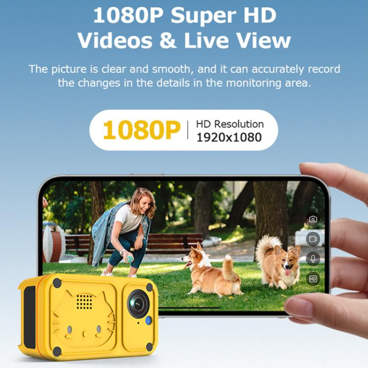 4G Outdoor Waterproof Pet GPS Location Tracker with Real-time Monitoring Camera, EU Version