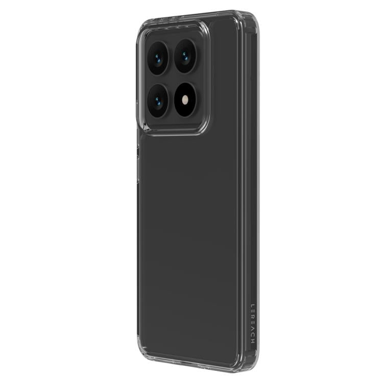 For Xiaomi 14T LeReach TOC Clear Series Dual-Composite Armor TPU + Acrylic Shockproof Phone Case
