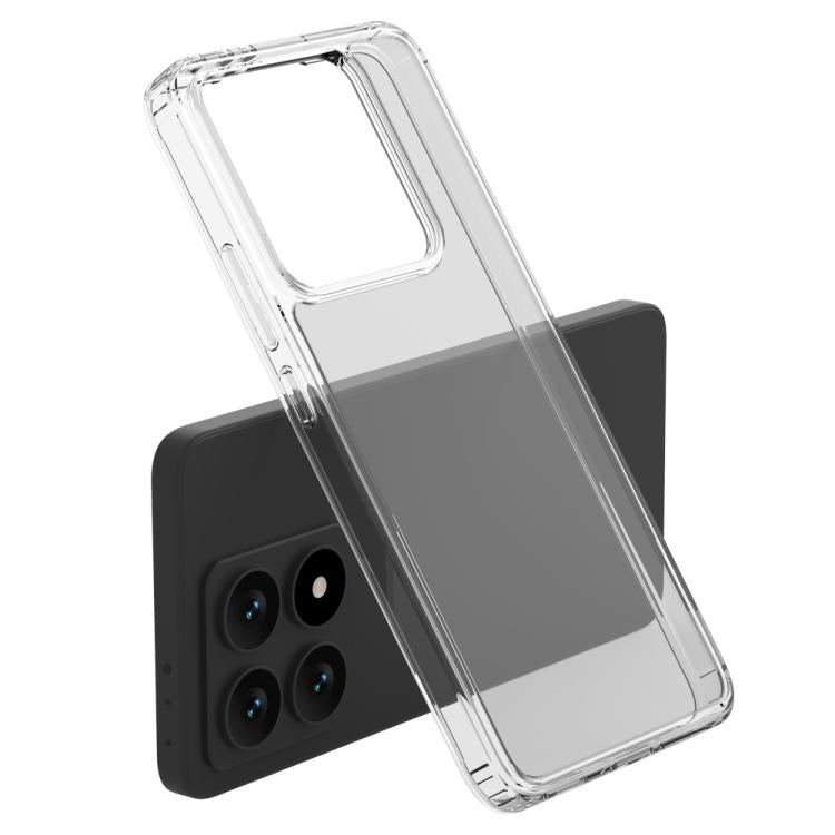 For Xiaomi 14T LeReach TOC Clear Series Dual-Composite Armor TPU + Acrylic Shockproof Phone Case