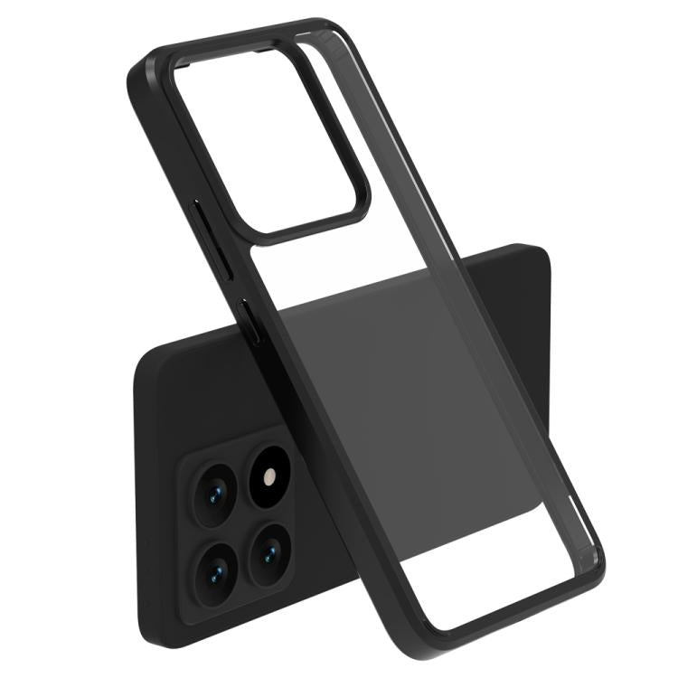 For Xiaomi 14T LeReach TOC Clear Series Dual-Composite Armor TPU + Acrylic Shockproof Phone Case
