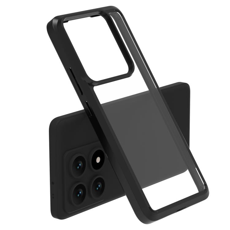 For Xiaomi 14T Pro LeReach TOC Clear Series Dual-Composite Armor TPU + Acrylic Shockproof Phone Case