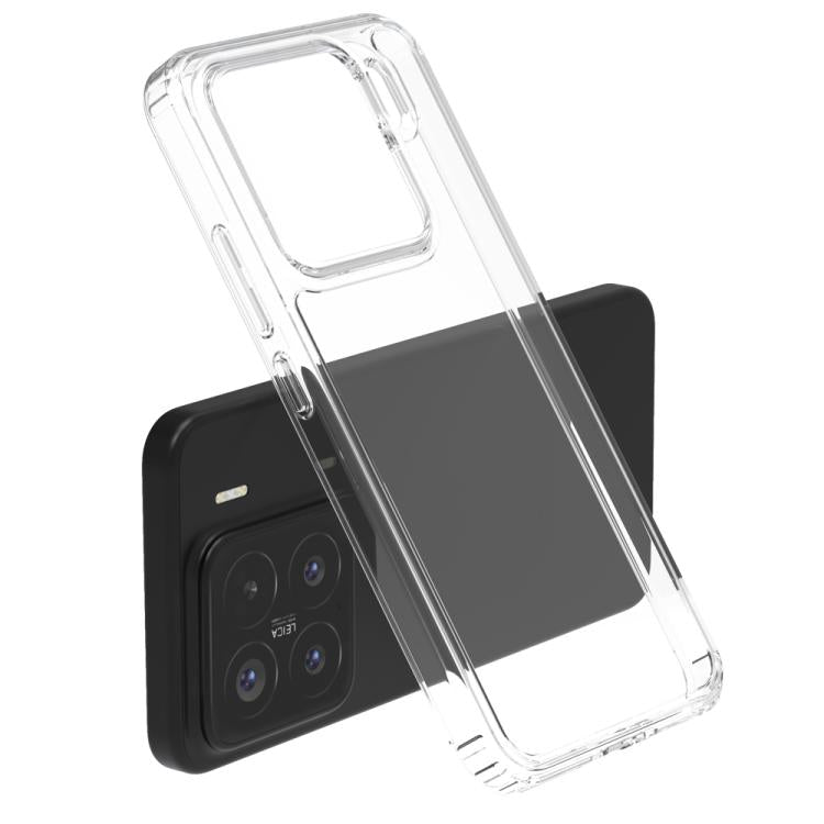 For Xiaomi 15 LeReach TOC Clear Series Dual-Composite Armor TPU + Acrylic Shockproof Phone Case