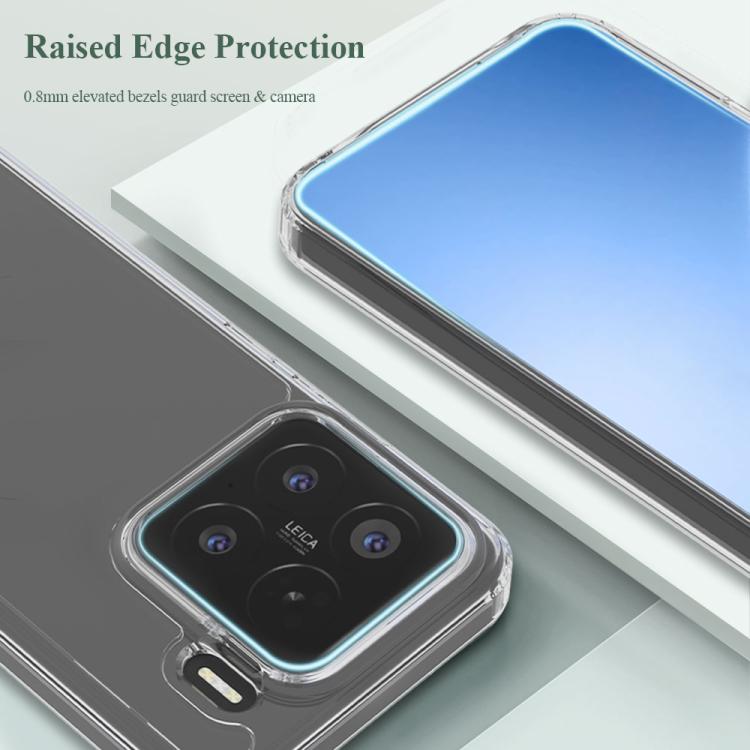 For Xiaomi 15 LeReach TOC Clear Series Dual-Composite Armor TPU + Acrylic Shockproof Phone Case