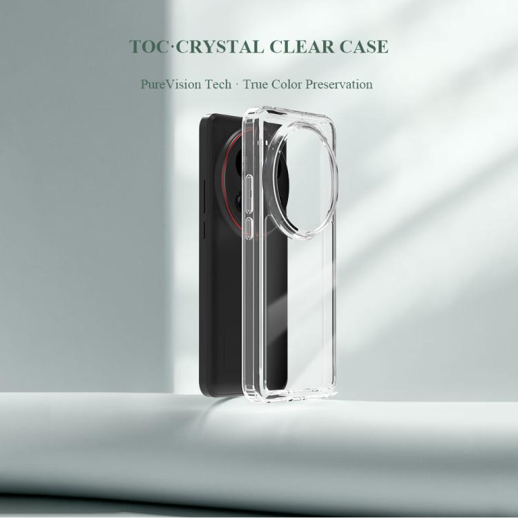 For Xiaomi 15 Ultra LeReach TOC Clear Series Dual-Composite Armor TPU + Acrylic Shockproof Phone Case