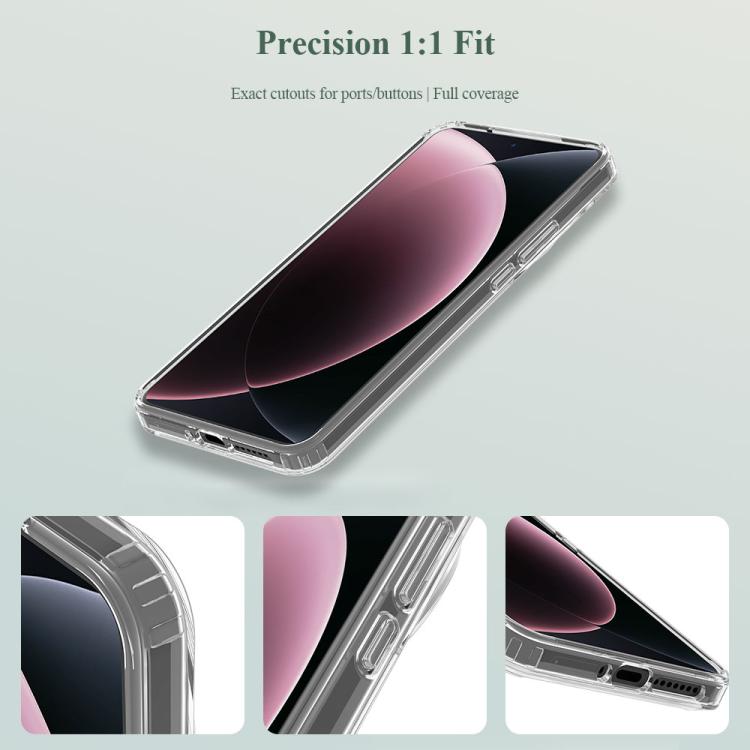 For Xiaomi 15 Ultra LeReach TOC Clear Series Dual-Composite Armor TPU + Acrylic Shockproof Phone Case