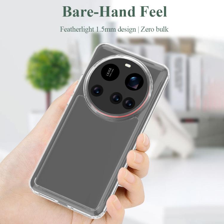 For Xiaomi 15 Ultra LeReach TOC Clear Series Dual-Composite Armor TPU + Acrylic Shockproof Phone Case