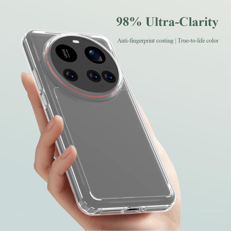For Xiaomi 15 Ultra LeReach TOC Clear Series Dual-Composite Armor TPU + Acrylic Shockproof Phone Case