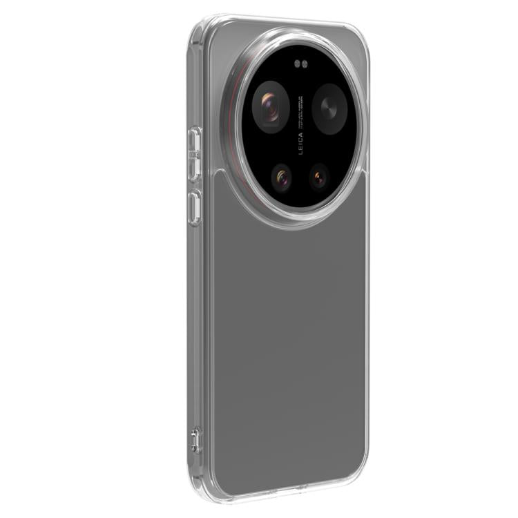 For Xiaomi 17 Ultra LeReach TOC Clear Series Dual-Composite Armor TPU + Acrylic Shockproof Phone Case - Transparent